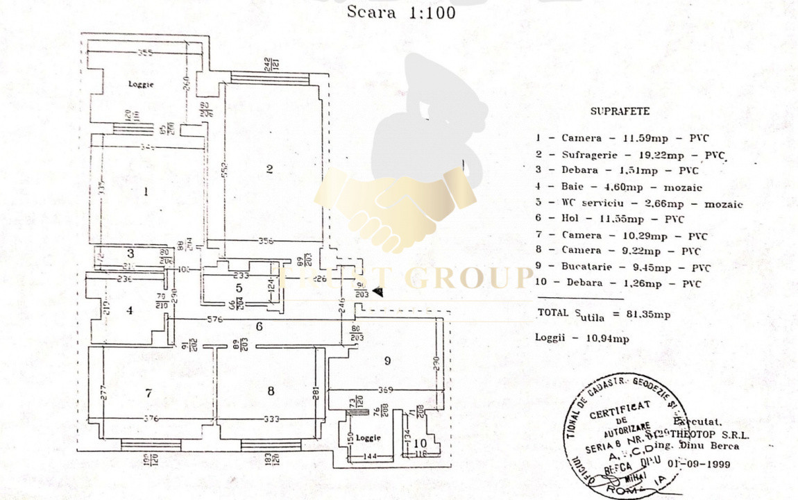 4 camere, 92 mp, 4/10, renovat la cheie, bloc 1980 anvelopat, Obor, metrou