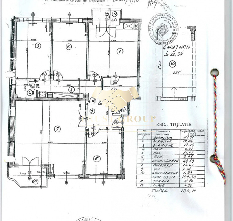Apartament exclusivist cu 4 camere, vedere Lac – Floreasca, Etaj 4