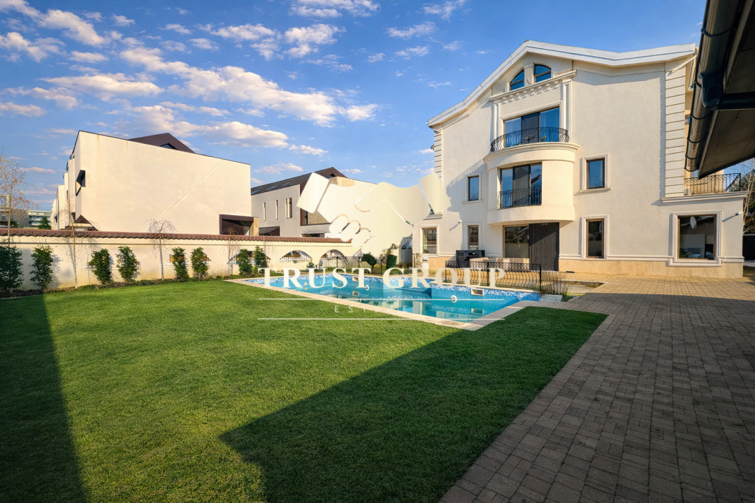 Proprietate exclusivista Iancu Nicolae Vila 700 mp cu piscina privata și curte 