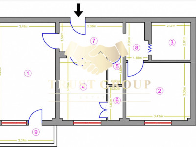 2 camere Lujerului | IN RENOVARE | Bloc reabilitat | 