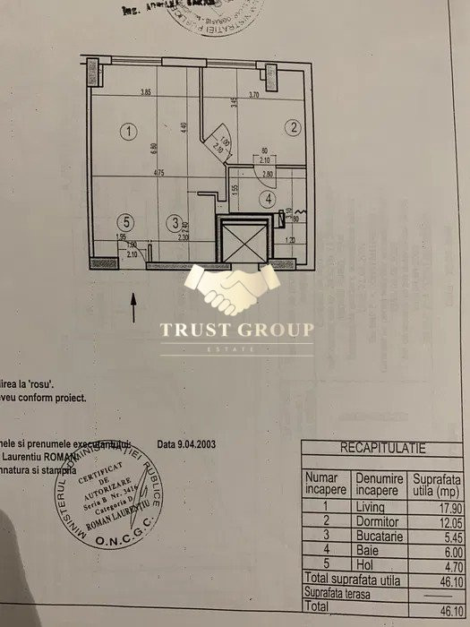 Apartament 2 camere Herastrau