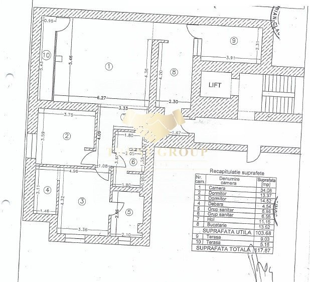 Apartament 3 camere Floreasca-Rahmaninov