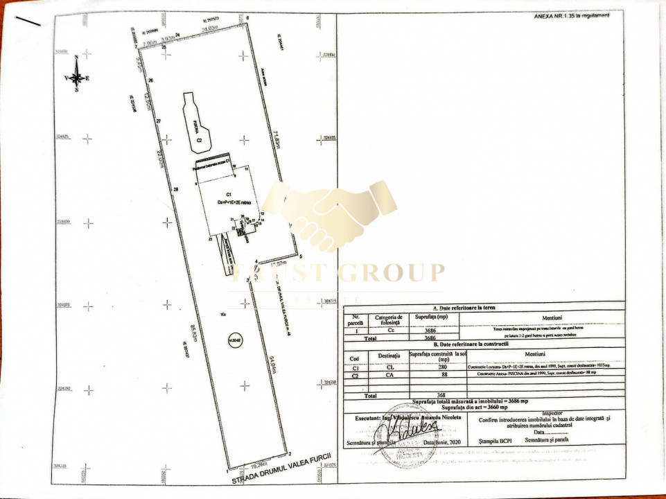 Casă individuală cu arhitectură deosebită și potențial investițional