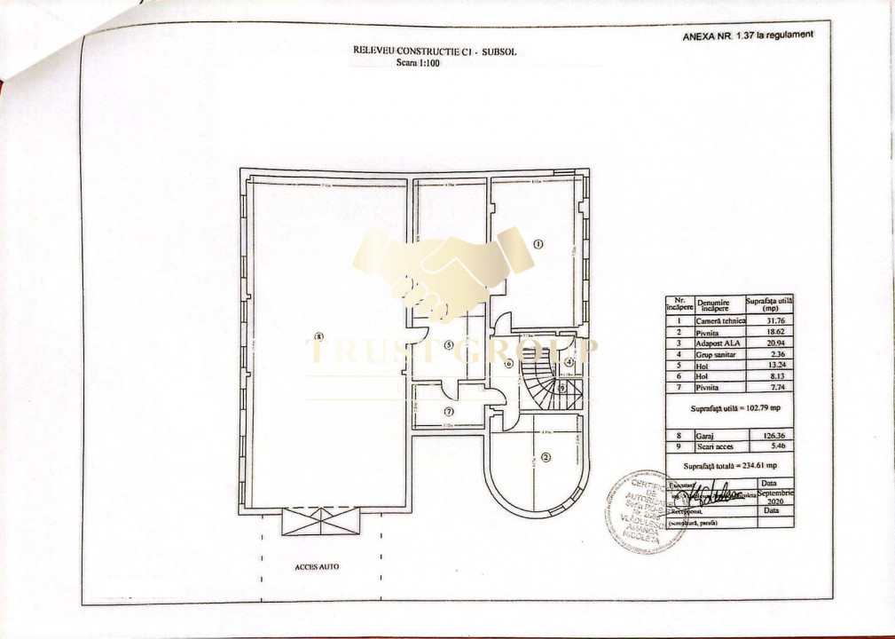 Casă individuală cu arhitectură deosebită și potențial investițional