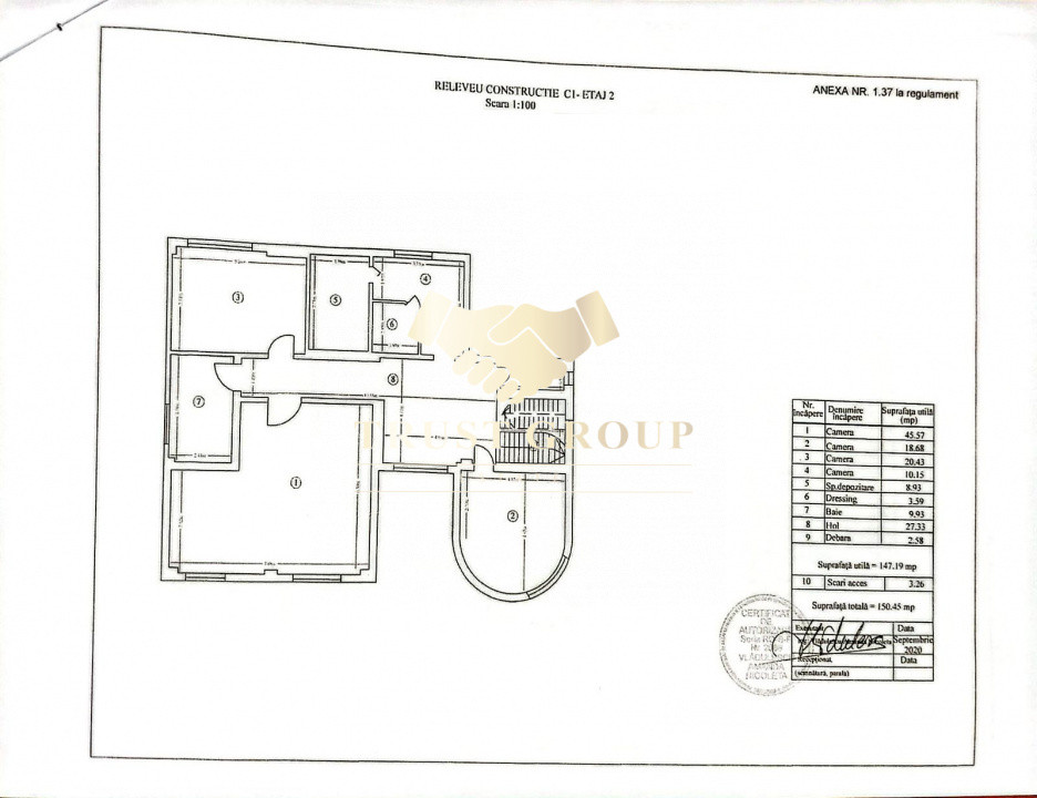 Casă individuală cu arhitectură deosebită și potențial investițional