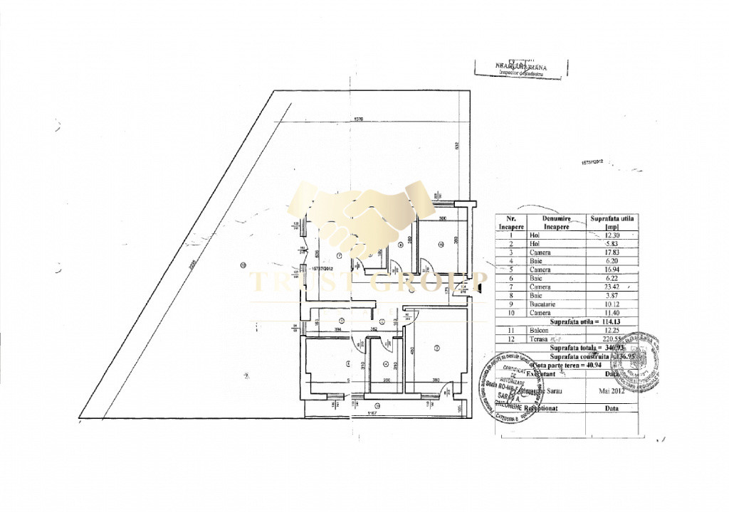 Penthouse 4 camere | Calea Plevnei | Stirbei Voda | 115 mp utili + 230 mp terasa