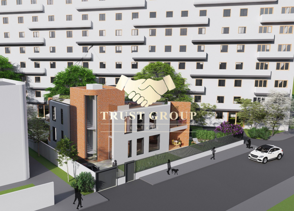 Teren exclusivist în zona Domenii | Proiect rezidențial existent | P+2E+ER