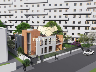 Teren exclusivist în zona Domenii | Proiect rezidențial existent | P+2E+ER