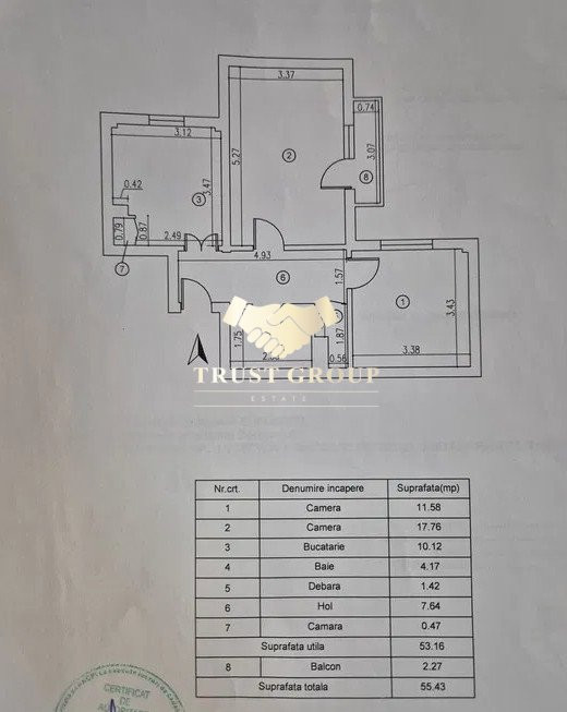 2 camere Drumul Taberei | Bloc 1982 | 