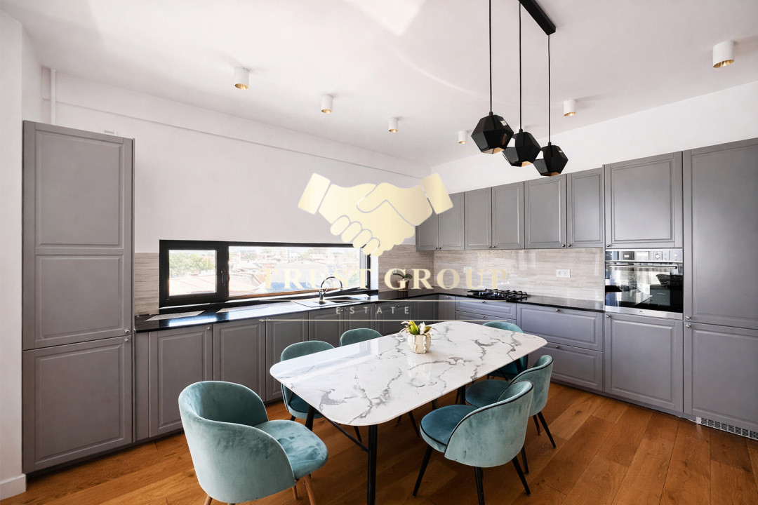   170mp + 2 locuri de parcare si 2 terase  Apartament 4 camere