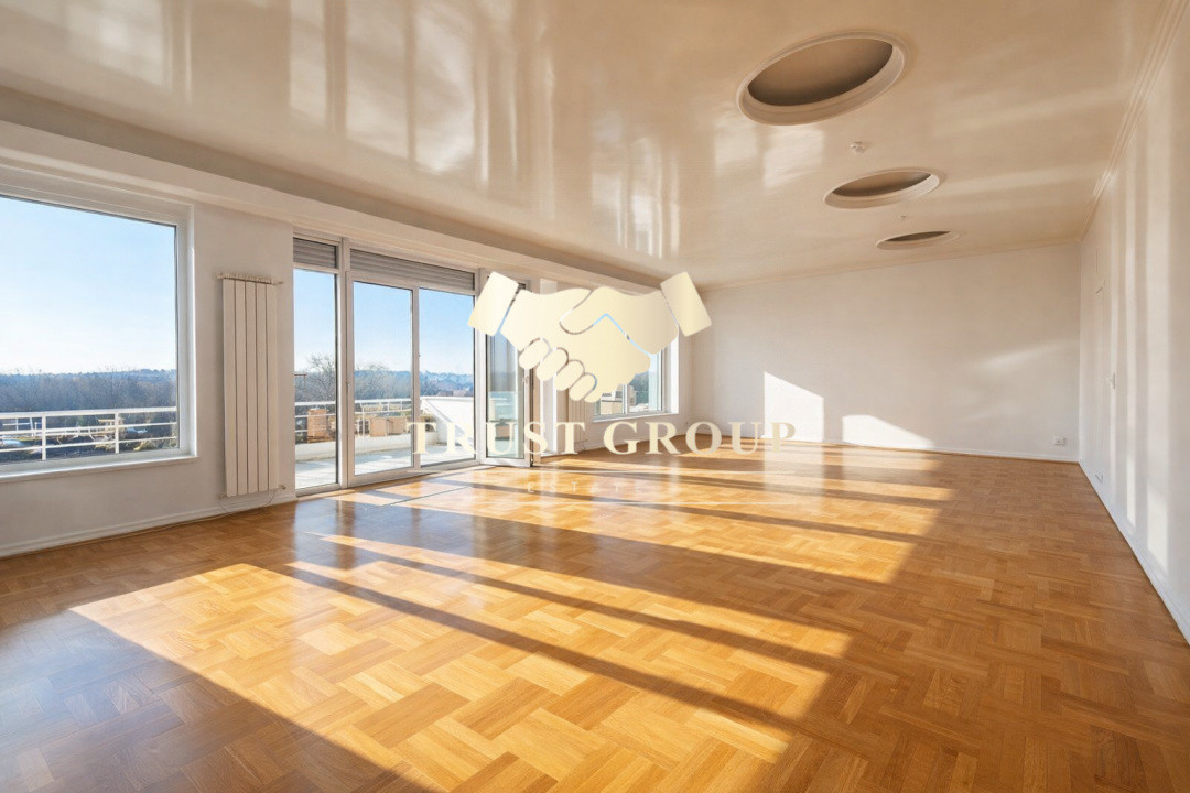 Apartament 5 camere cu terasa in parcul Cismigiu 