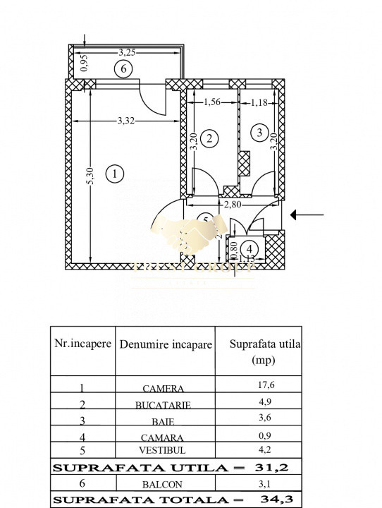 Garsoniera Victoriei | Imobil 1979