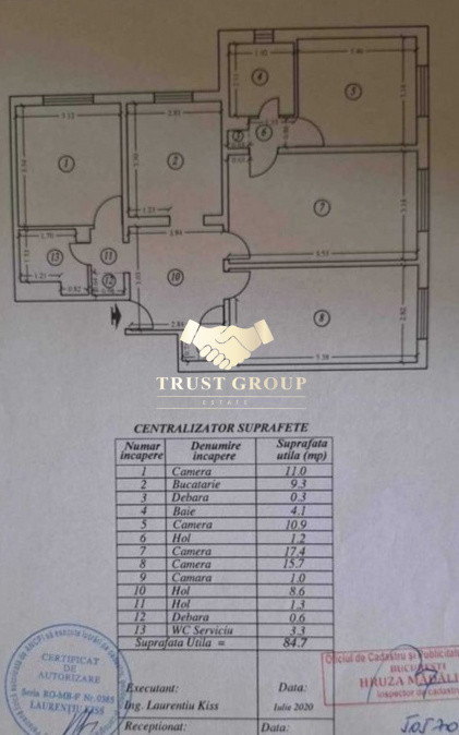 4 camere Lujerului | 2 bai |