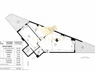 Apartament 3 camere Șoseaua Nordului | Parcare 