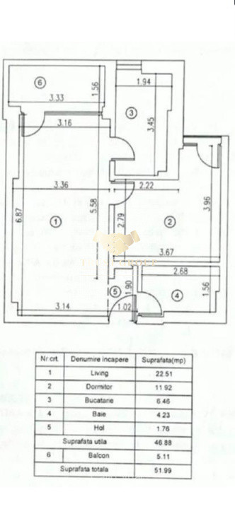 Apartament 2 Camere MOBILAT - Barbu Vacarescu-Floreasca