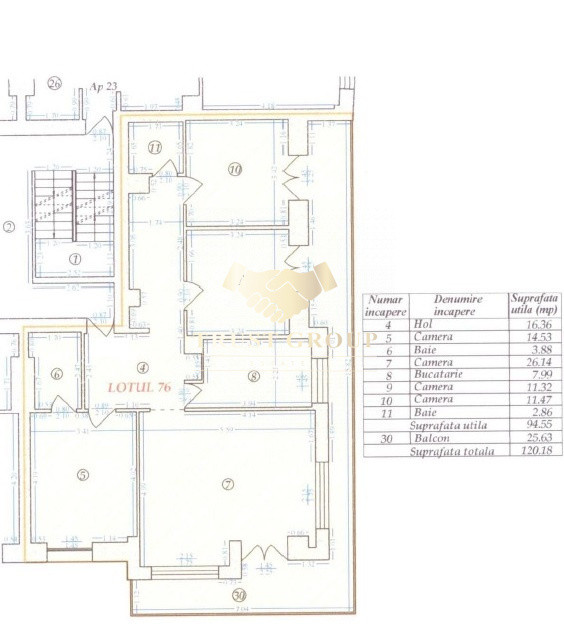 Apartament 4 camere cu priveliste exclusivista - Parcul Circului