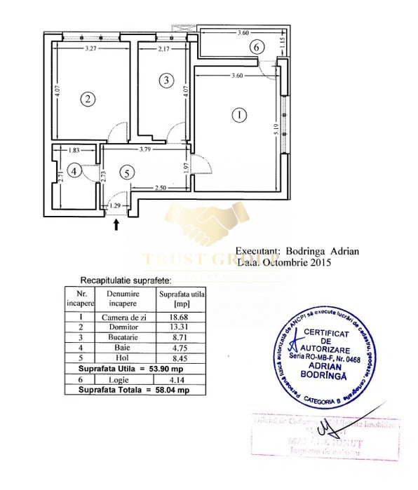 2 camere Lujerului | Bloc 2015 | Parcul Liniei |