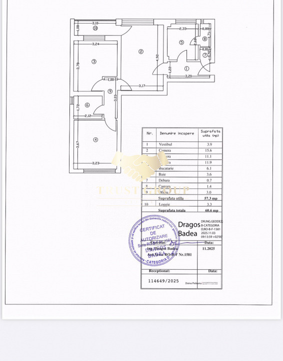 3 camere Afi Cotroceni | RENOVAT TOTAL | Metrou Orizont |