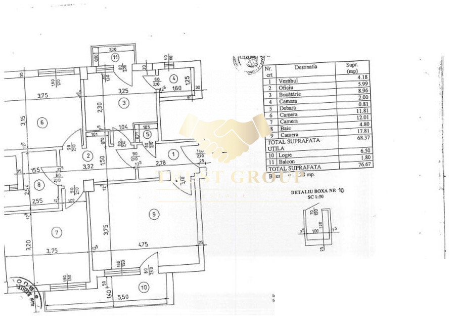 Apartament 3 camere Universitate-Armeneasca 