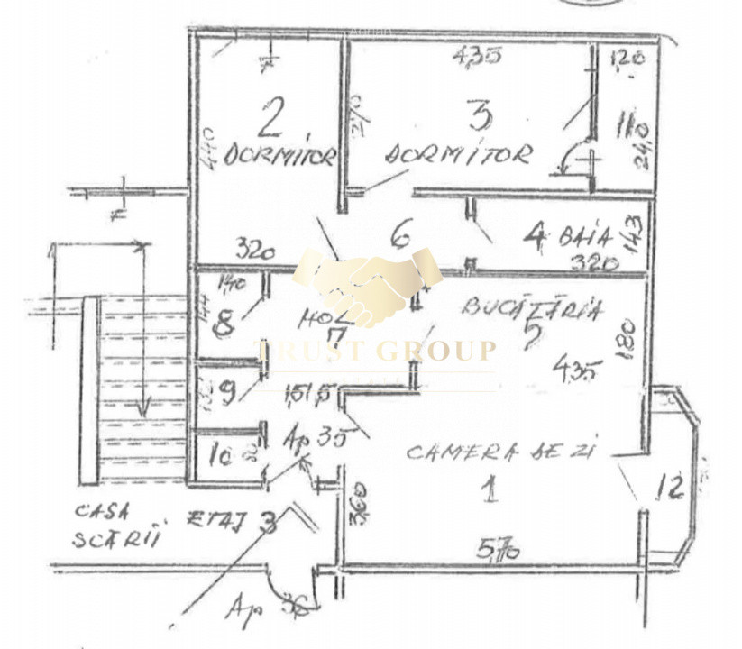 Apartament 3 camere Parcul Circului-Opanez