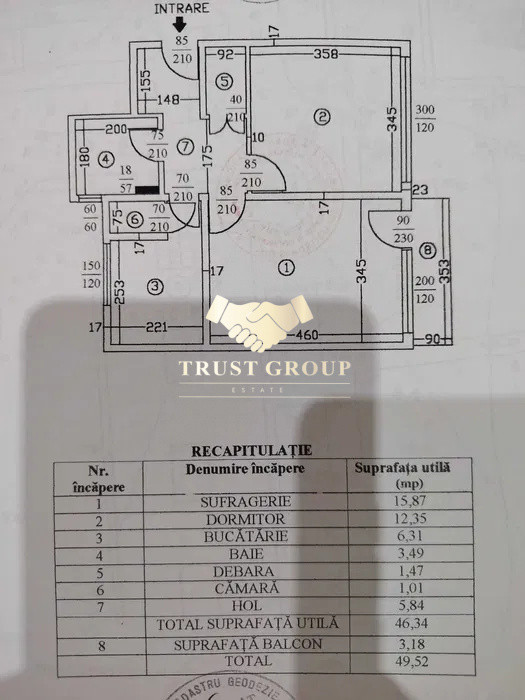 2 camere Drumul Taberei | Bloc reabilitat | 