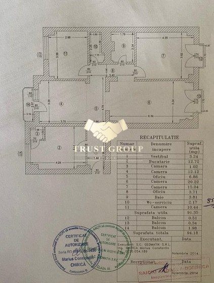 Apartament 4 camere. Renovat integral. Bdul. Libertatii