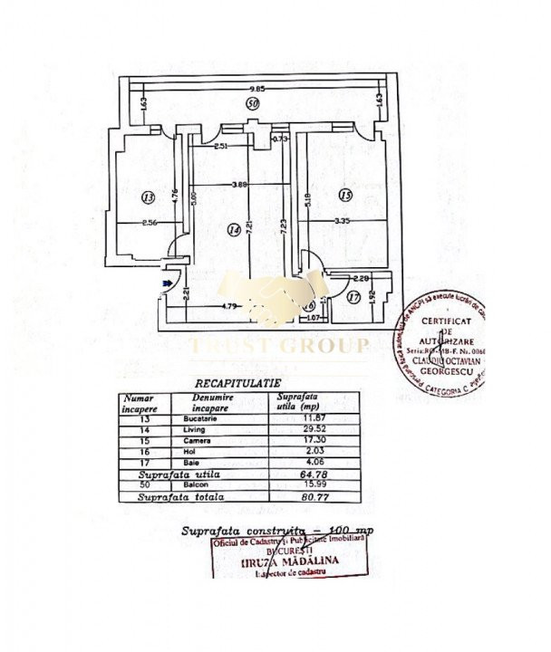 Apartament 2 camere Aviatiei