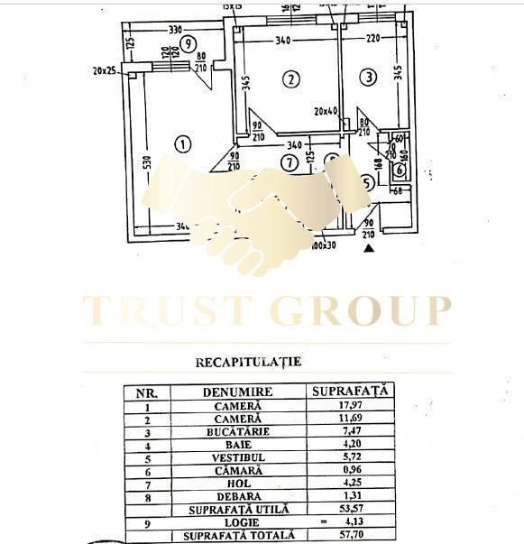 Apartament zona Victoriei| Decomandat