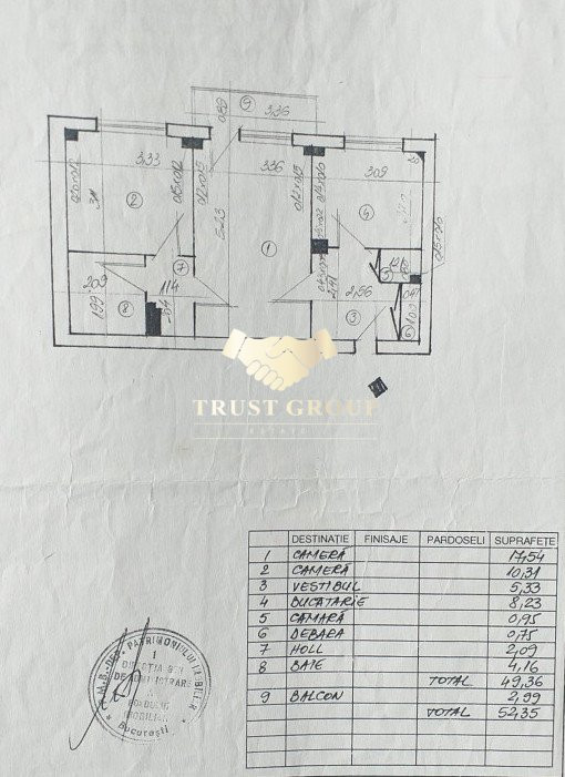 Apartament 2 camere zona Polona | Bloc 1984 | 