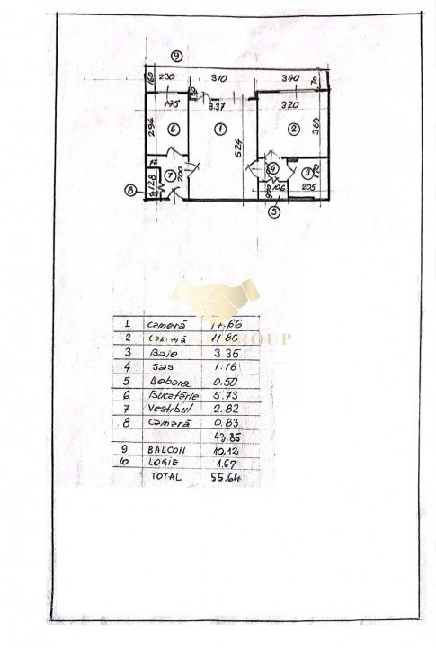 Apartament 2 camere Crangasi - Stadion Rapid | Terasa 11m2 | 