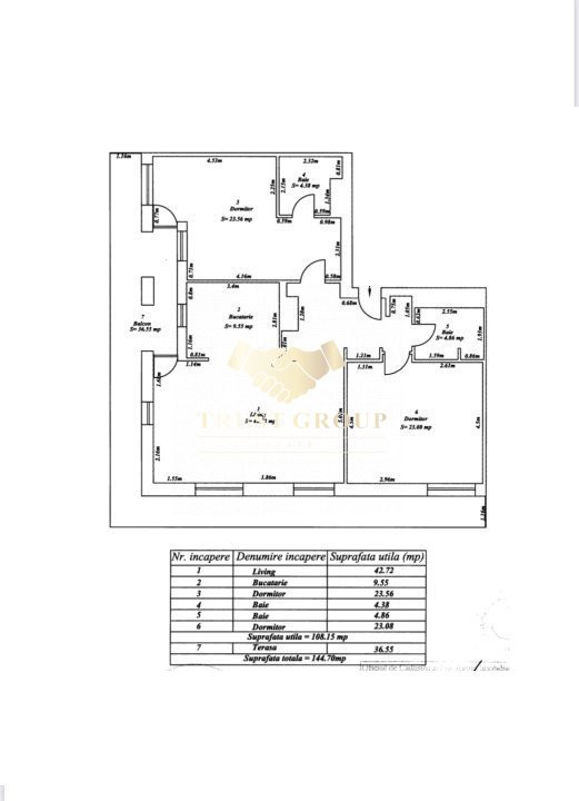 Apartament 3 camere Asmita Gardens Tineretului + loc de parcare +Boxa