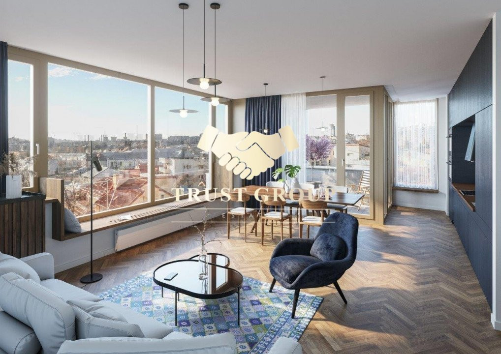 Apartament 5 camere Cismigiu | Tip Penthouse | Terasa de 102m2 |