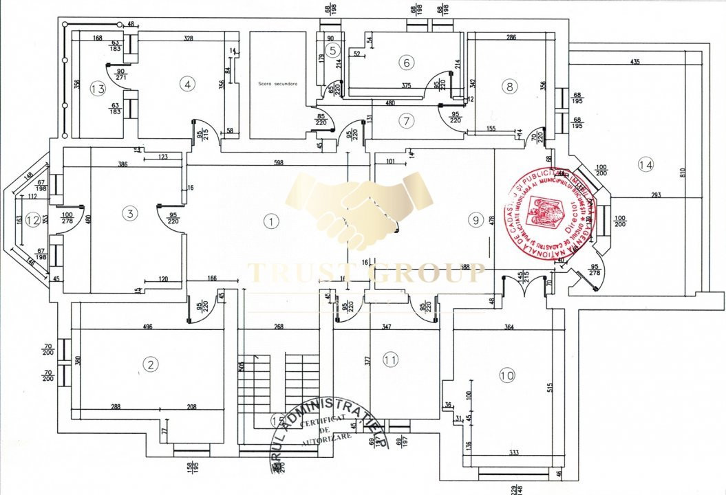 Apartament 6 camere in Vila interbelica