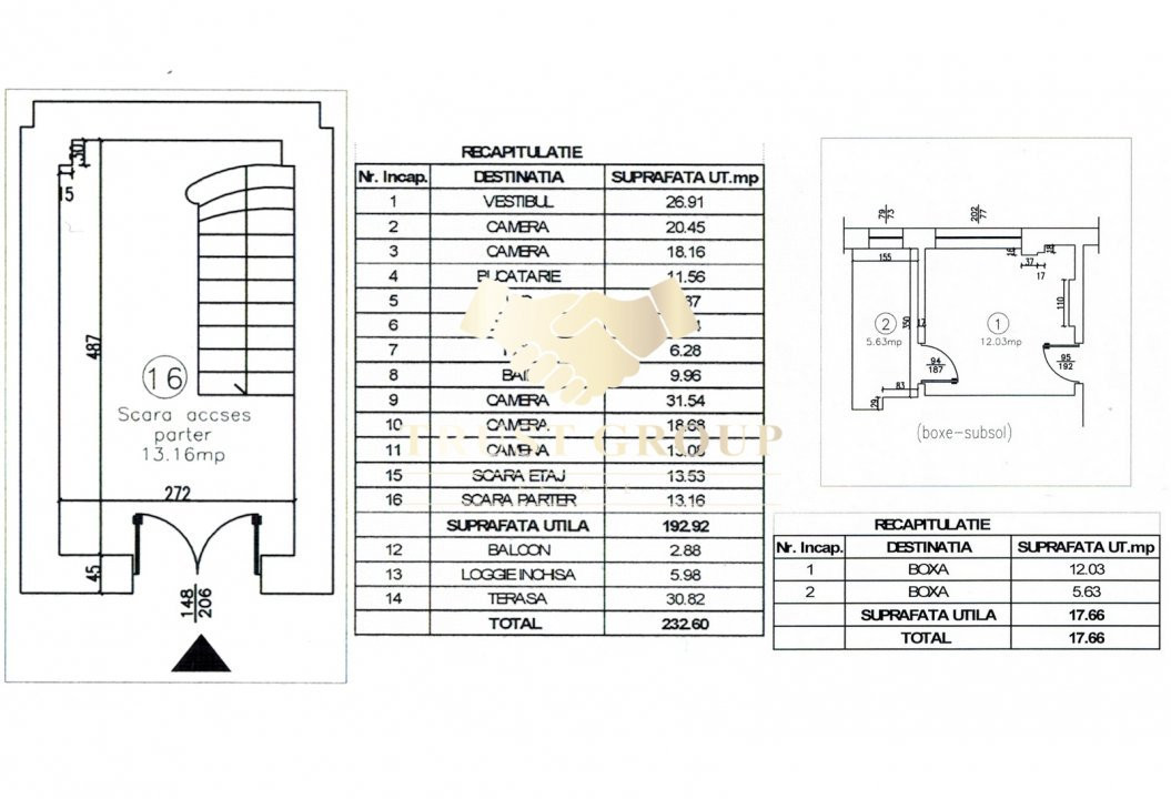 Apartament 6 camere in Vila interbelica