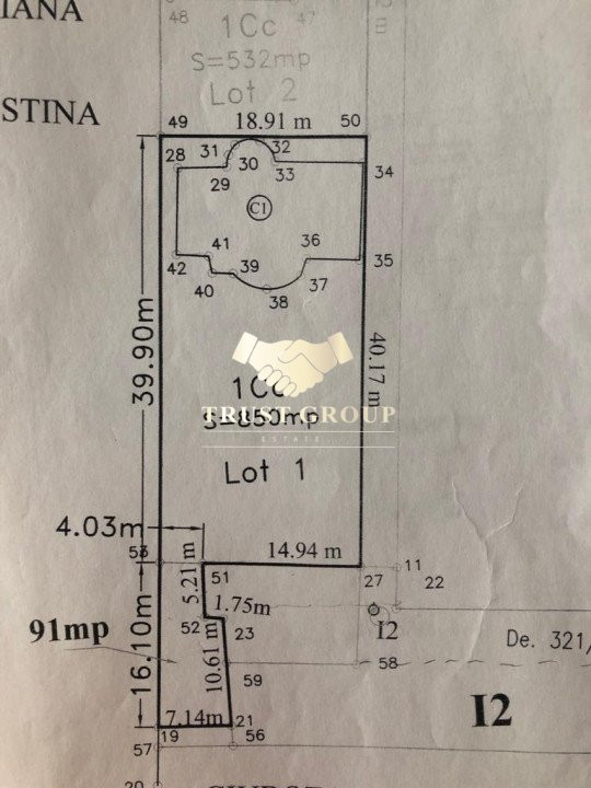 Erou Iancu Nicolae  | Lot 850mp -deschidere 40m -Comision 0%