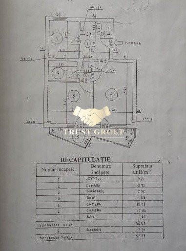 Apartament 2 camere Universitate