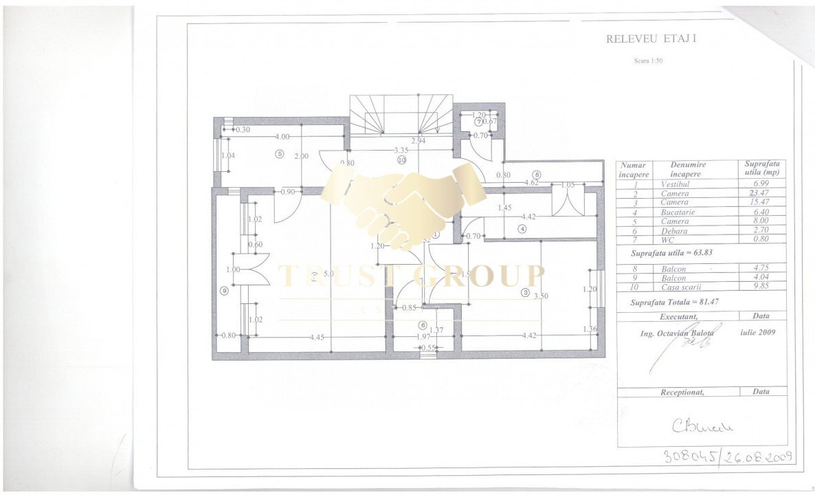 Casa Cismigiu 11 camere S+P+3