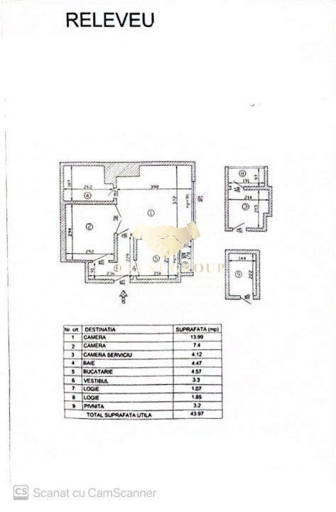 Apartament 2 camere Dacia ||  2 Boxe 