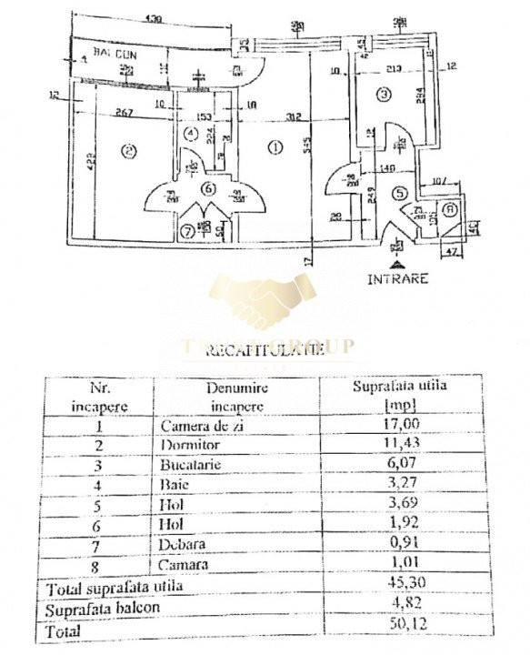 Apartament 2 Camere în Drumul Taberei, Etajul 7, cu Vedere Liberă