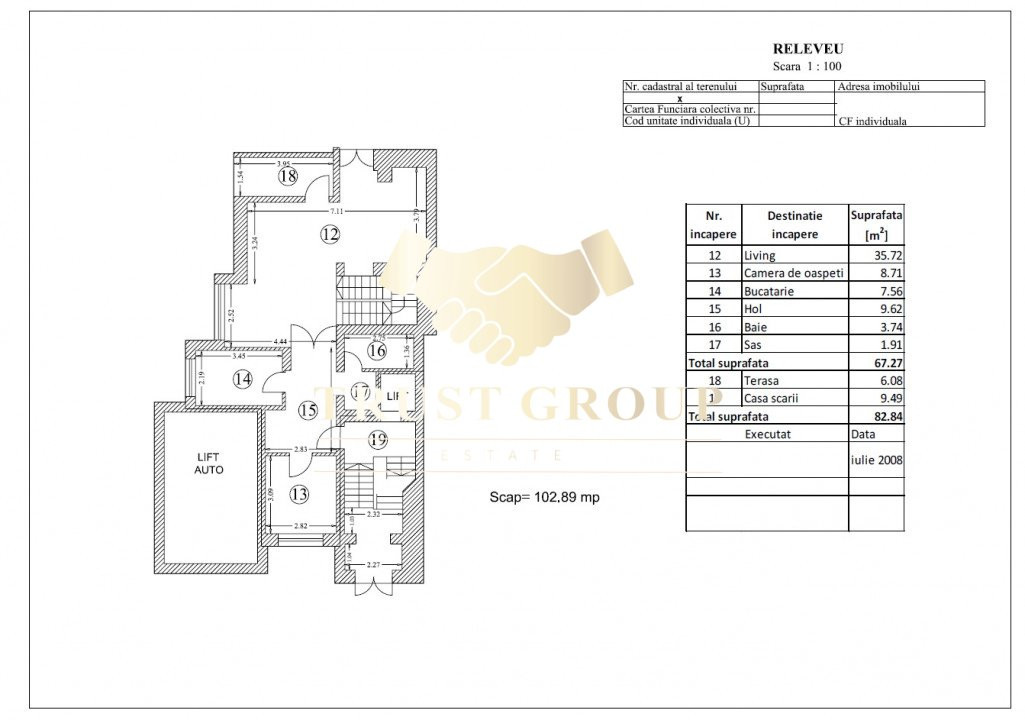 Apartament tip duplex 5 camere Icoanei terasa 43mp +3 parcari + boxa comision 0%