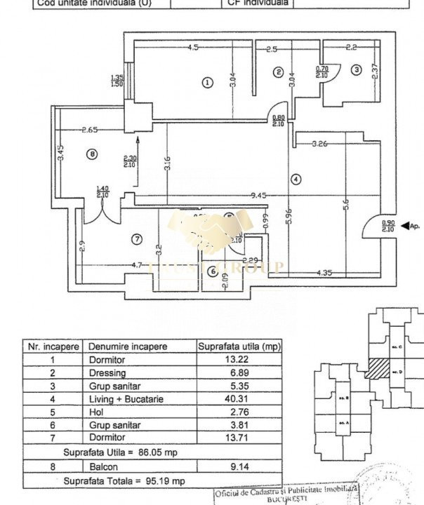 Upground | 3 camere | Nou | Parcare | Pipera | Floreasca | Aviatiei