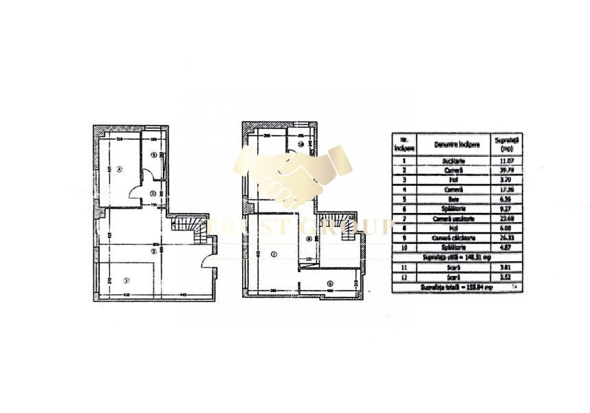 Apartament 4 camere tip duplex | 3 locuri de parcare incluse |