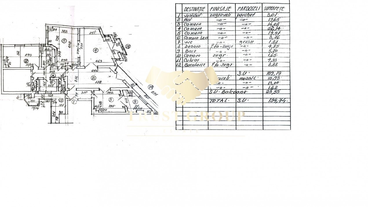 Apartament cu 5 camere pe Bulevardul Lascăr Catargiu