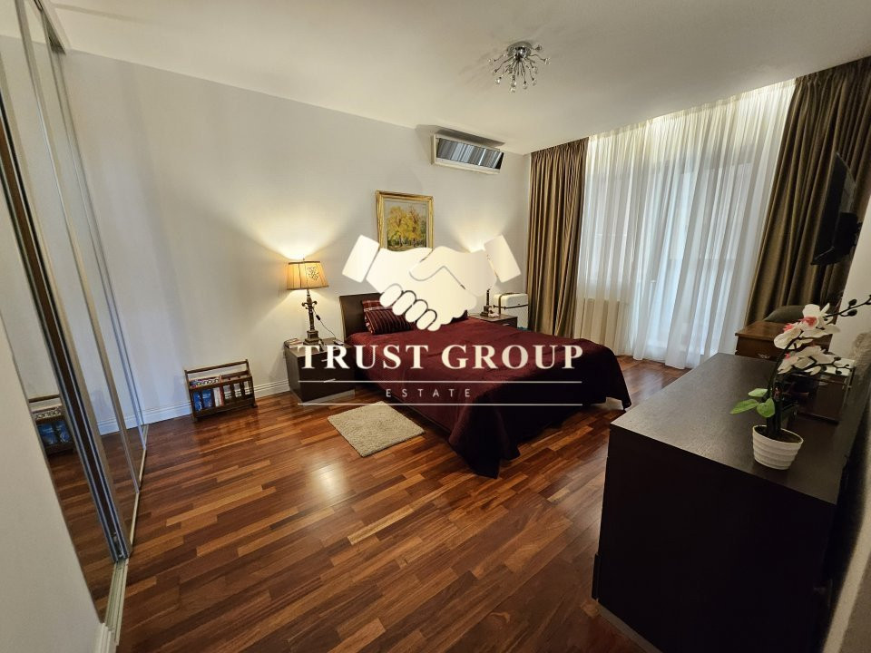 Apartament Herastrau Nordului 3 cam, 3 bai, terasa, vedere superba - garaj