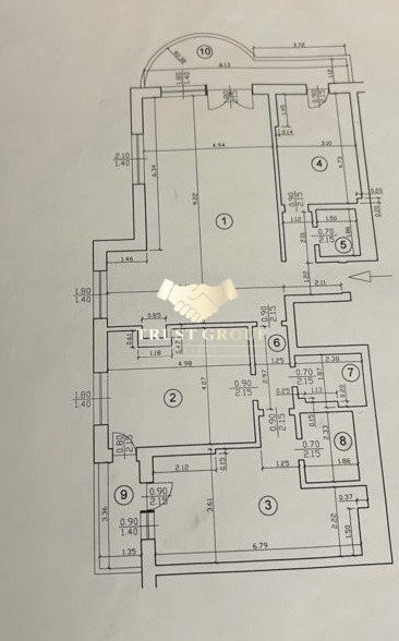 Apartament Herastrau Nordului 3 cam, 3 bai, terasa, vedere superba - garaj