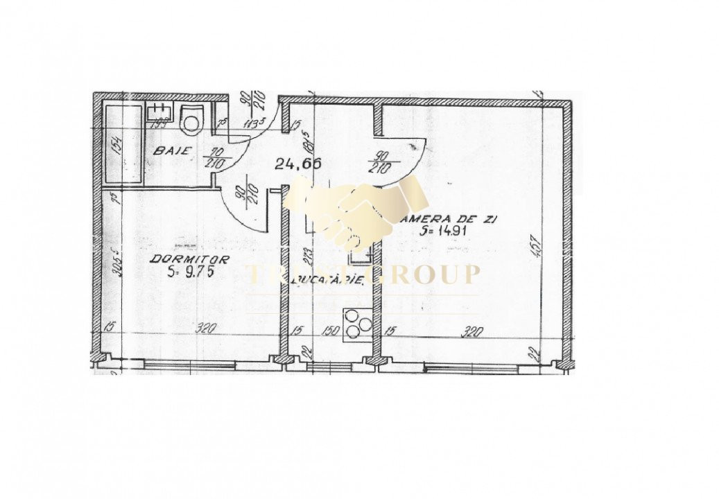 Apartament 2 camere Clucerului-Arcul De Triumf