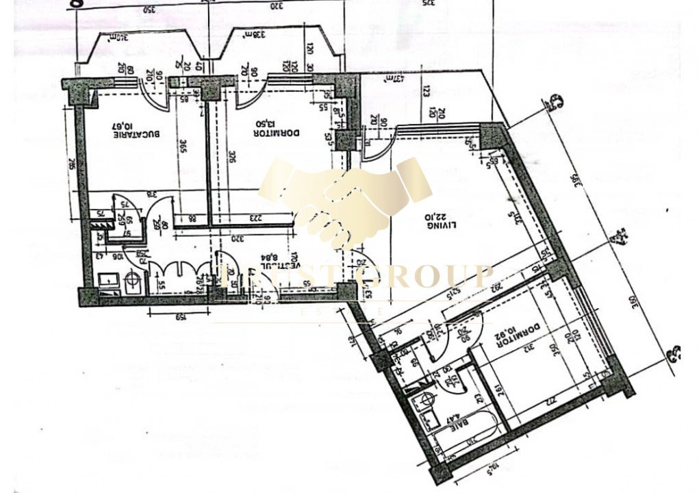 Apartament 3 camere Turda confort 1 sporit renovat integral