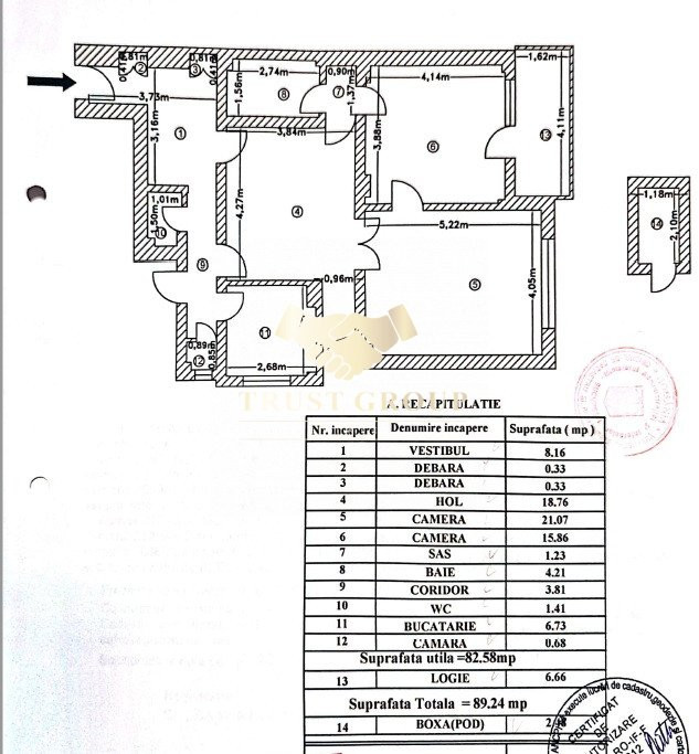 Apartament 3 camere Foisorul de foc