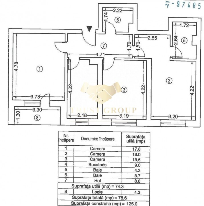 Apartament 3 camere Lujerului | 