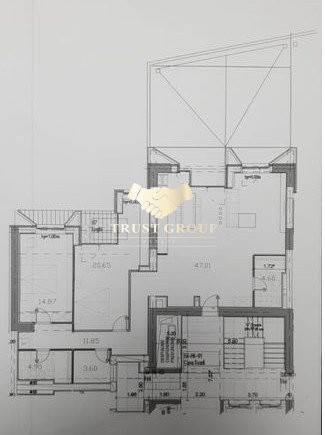 Apartament 4 camere Terasa 45 mp Barbu Văcărescu 